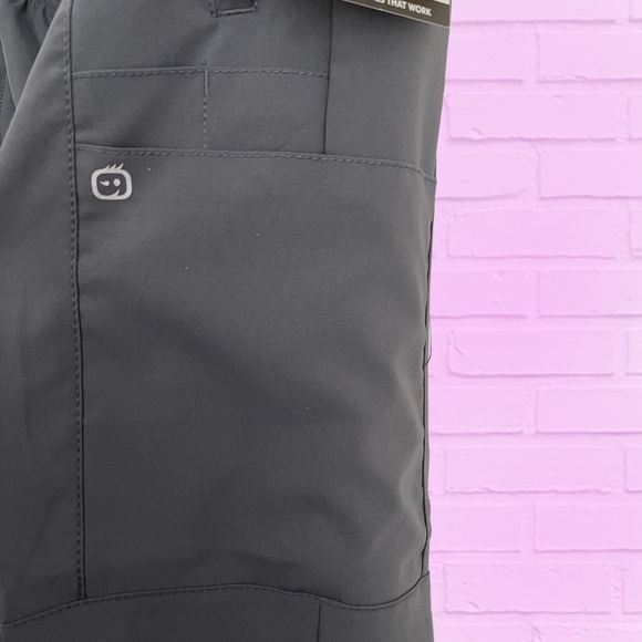 NWT WonderWink W123 Medical Scrubs-Gray-Size Women’s XL in pkg - Picture 6 of 10